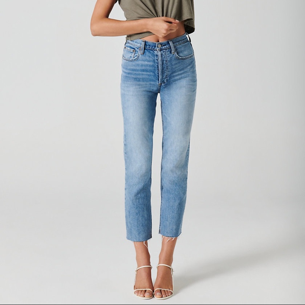 Denim Forum The Arlo High Rise Straight 28L